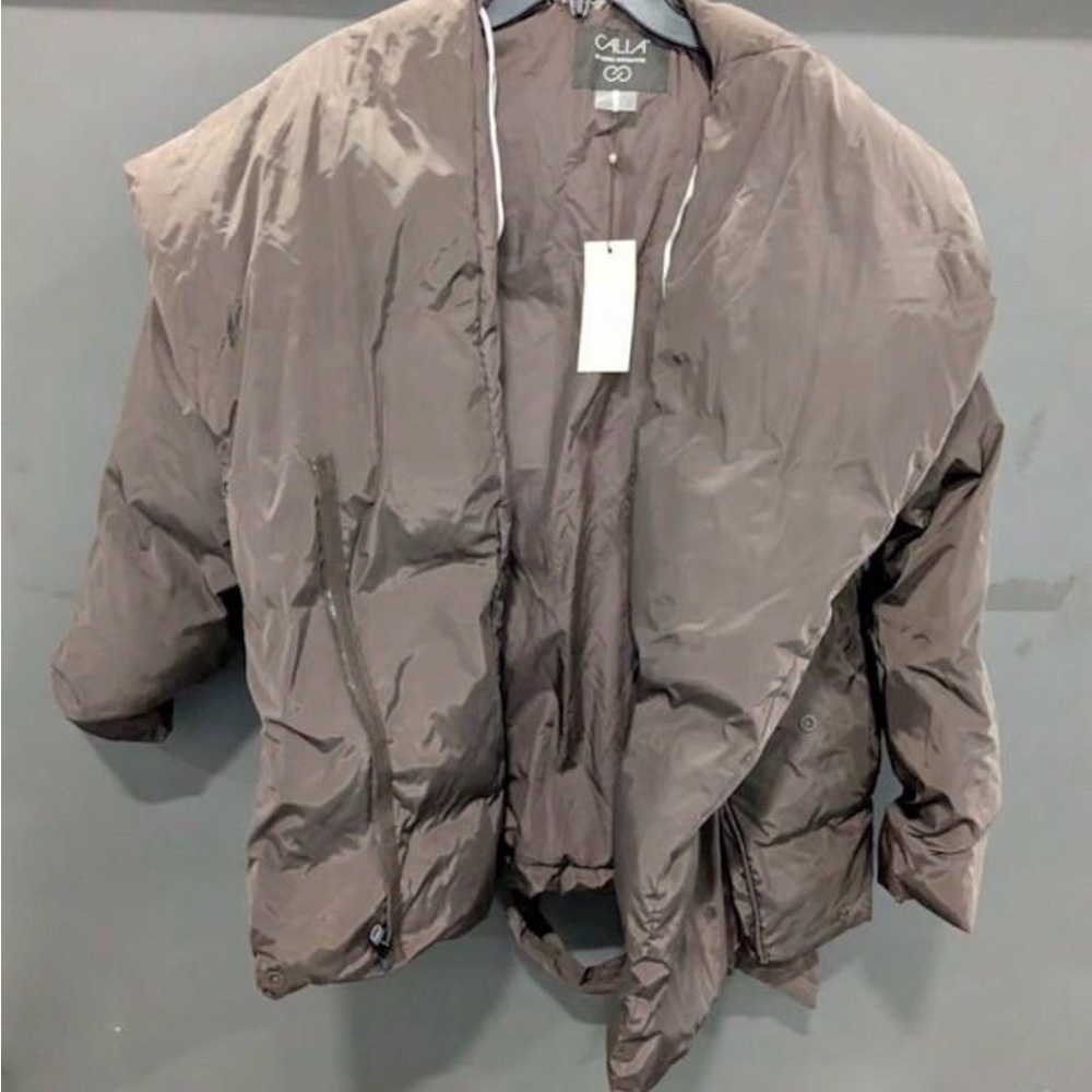CALIA by Carrie Underwood Brown Puffer Jacket